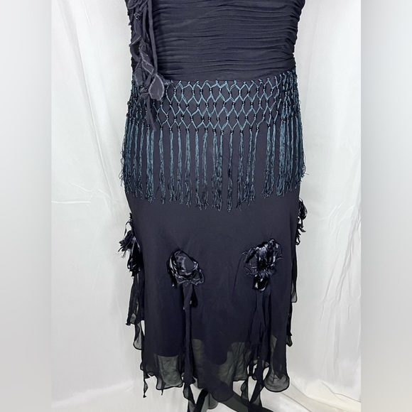 Jovani Strapless Black Cocktail Dress - Picture 5 of 9